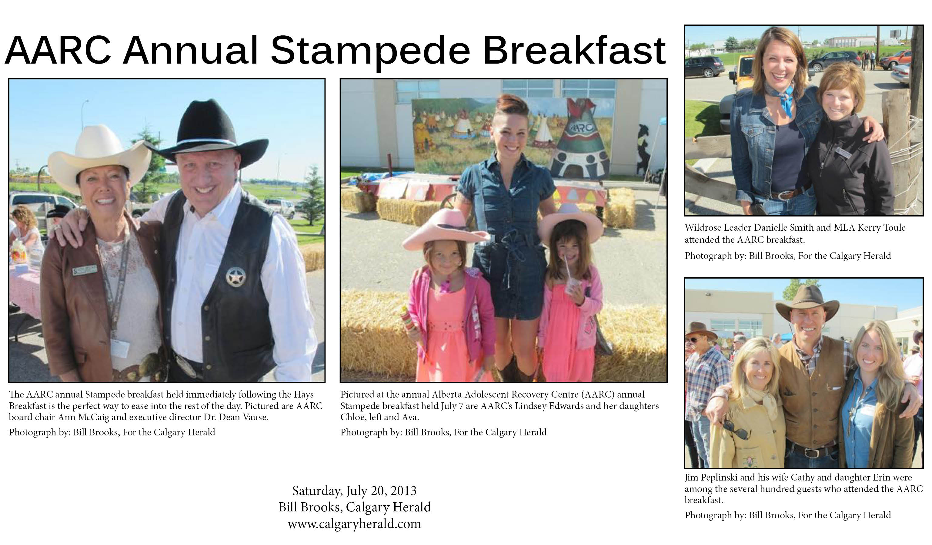 AARC Stampede Breakfast Article