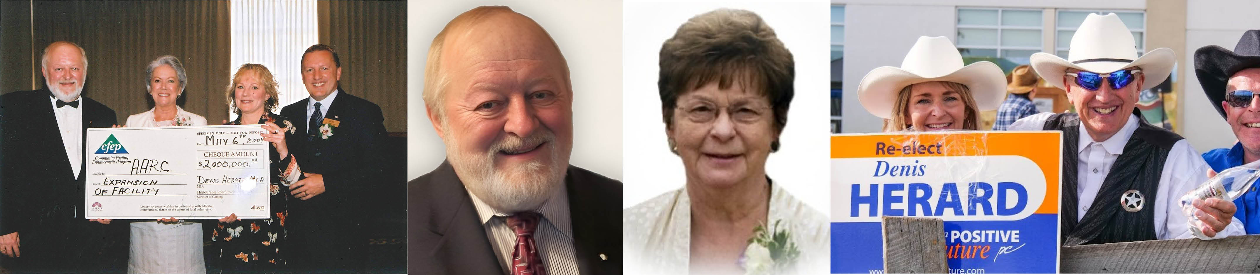 Pictures of Hon. Denis and Rose Herard